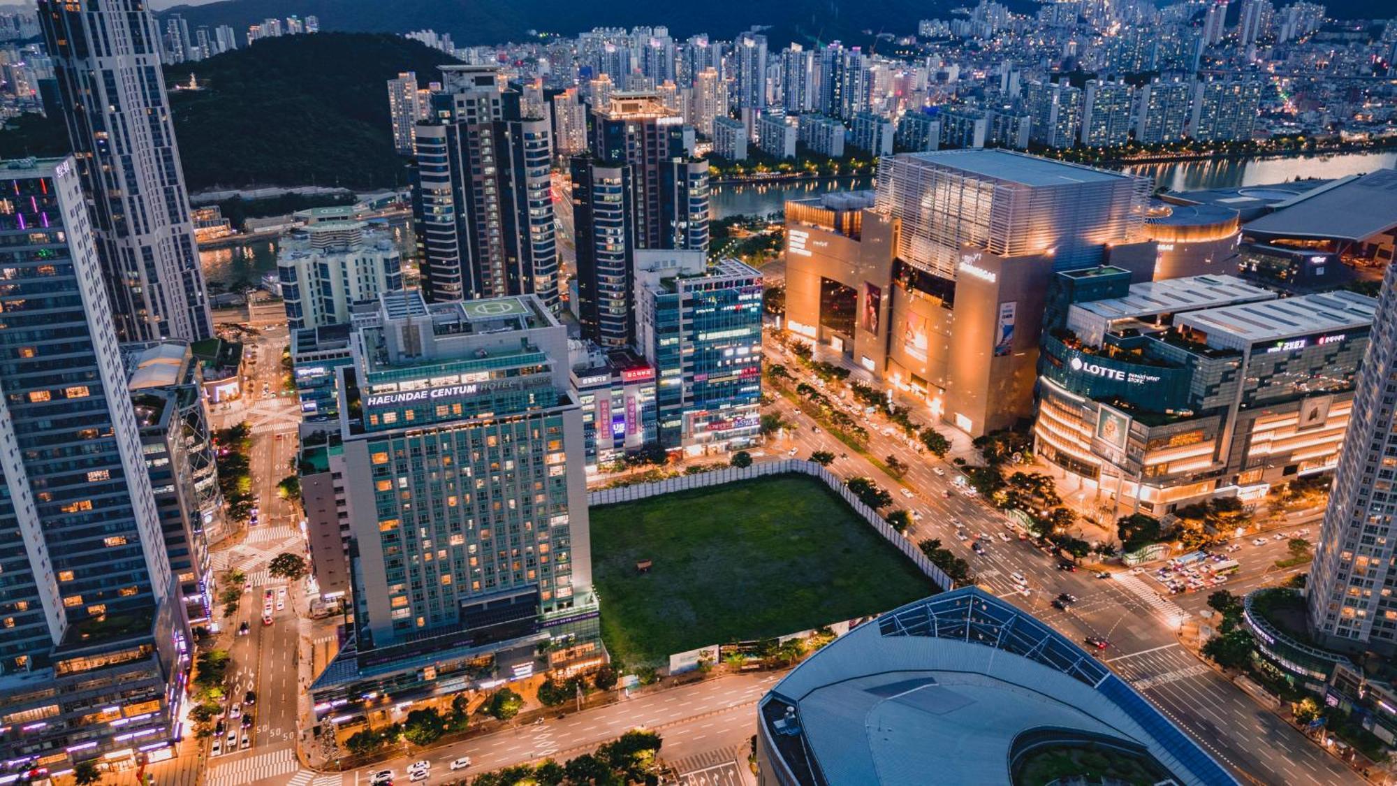 Centum Convention Hotel In Centum Μπουσάν Εξωτερικό φωτογραφία